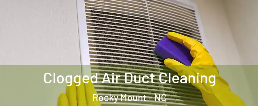  Clogged Air Duct Cleaning Rocky Mount - NC