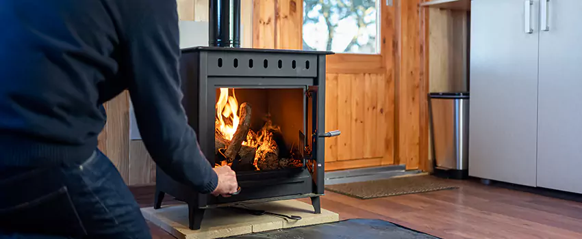 Open Hearth Wood Fireplace Installation in Rocky Mount, NC