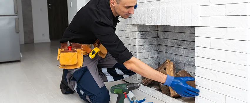 Fireplace Damaged Damper Frame Repair Services in Rocky Mount, North Carolina