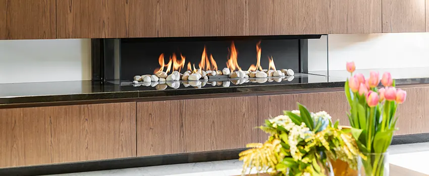 Double-height Fireplace Design Refurbishment in Rocky Mount, North Carolina